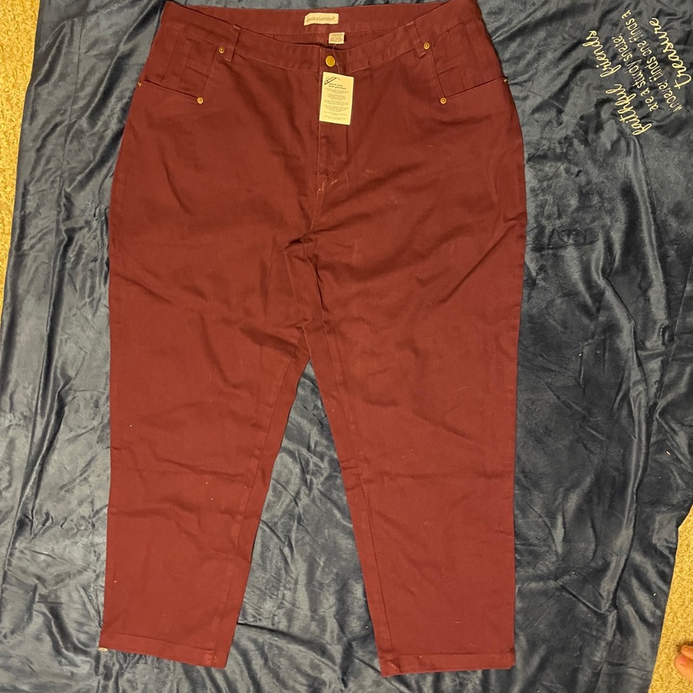 Eggplant Colored Jeans - Brand New!